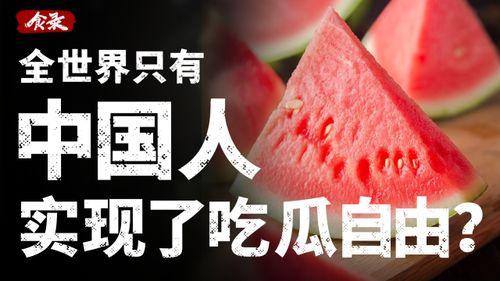 中国实现吃瓜自由,中国迈向“吃瓜自由”新时代 第2张 中国实现吃瓜自由,中国迈向“吃瓜自由”新时代 第2张
